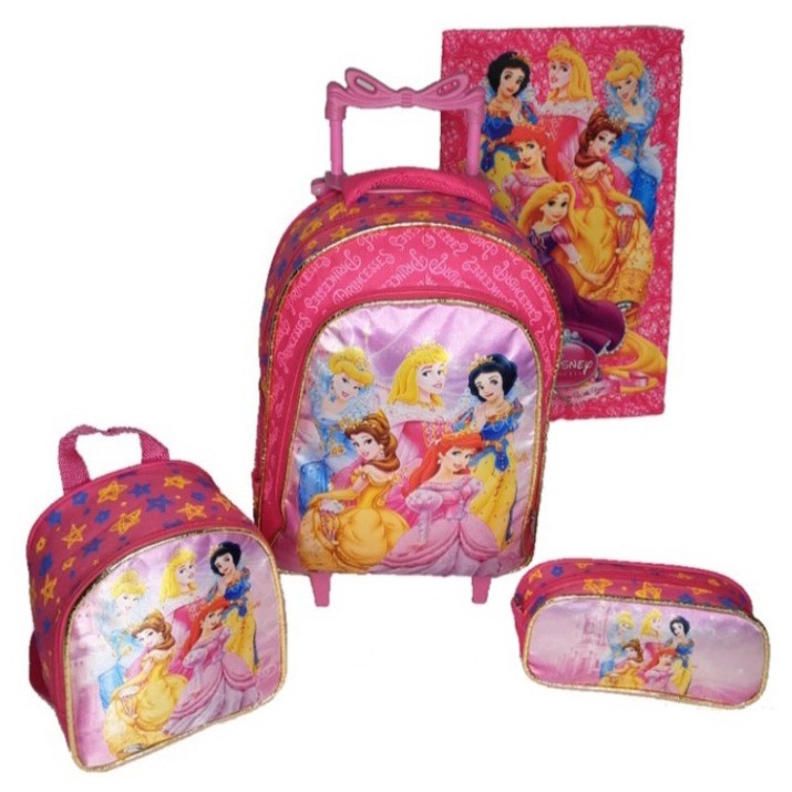 PRINCESAS - Mochila Escolar Infantil Animada, Mochila Niño, Mochila