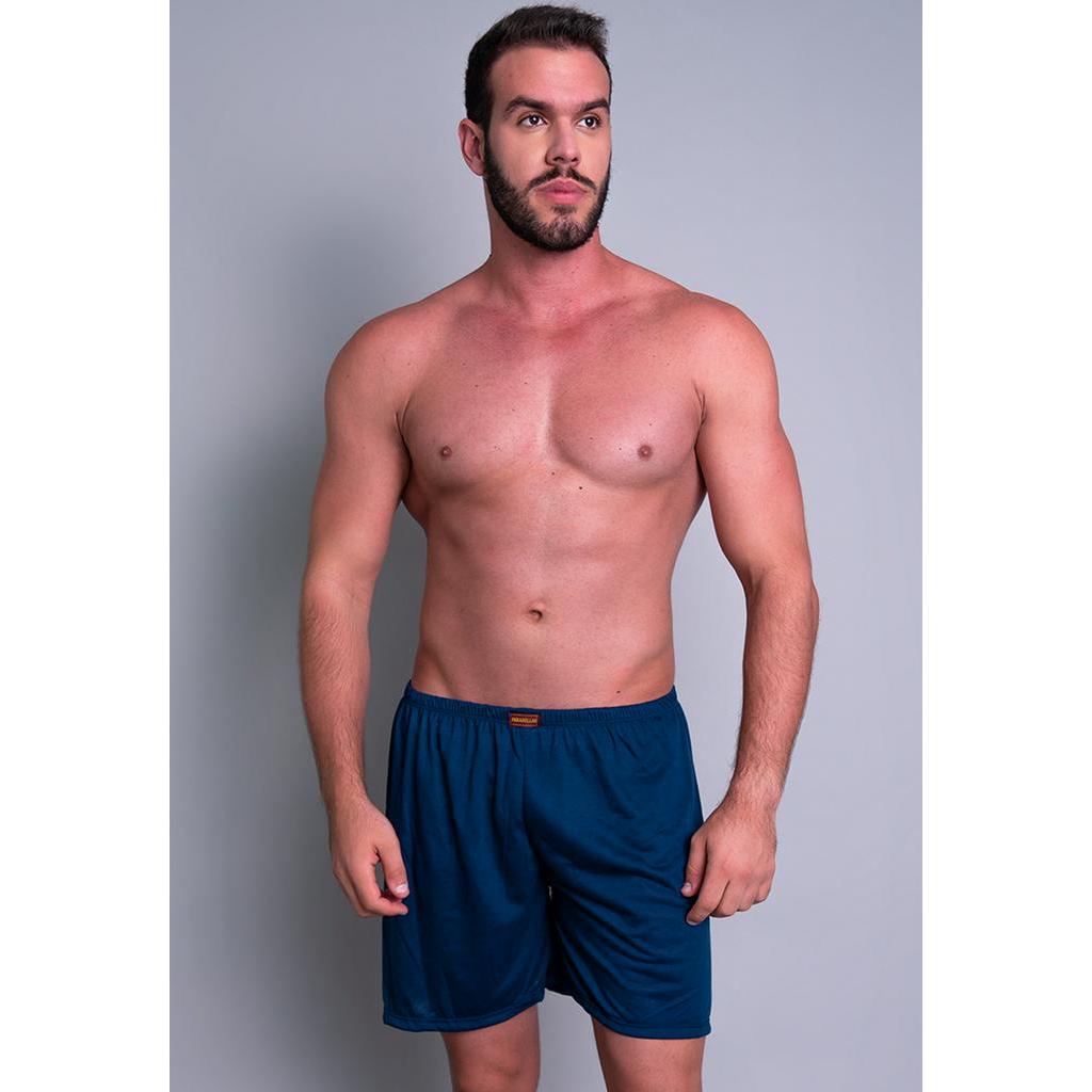 Short Curto Masculino Pijama De Dormir Tecido Malha Mvb Modas