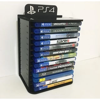 Porta Jogos, Caixa, Case P/ Games - Fixar na Parede - PS4, XBOX, PS3, PS5