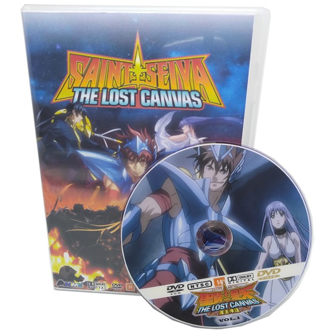 Dvd Saint Seiya The Lost Canvas Dublado + 5 Filmes