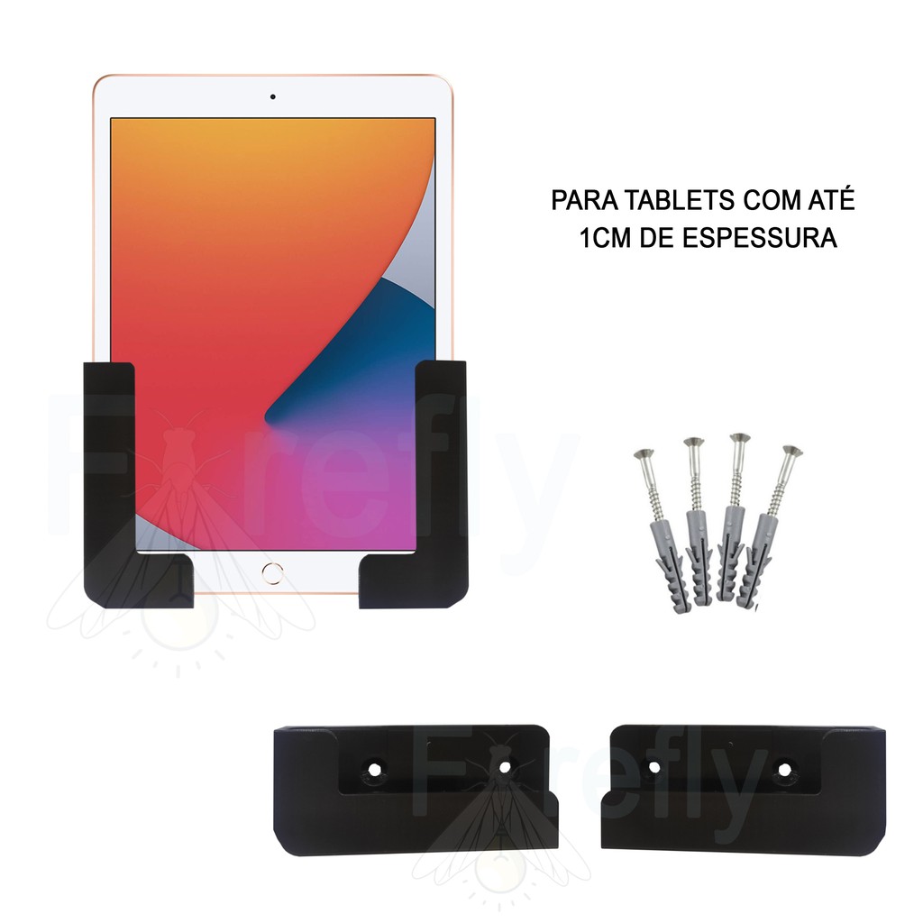 Suporte Universal de Parede Para Tablet e Ipad | Shopee Brasil