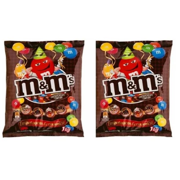 M&M Chocolate Pouch, 1kg