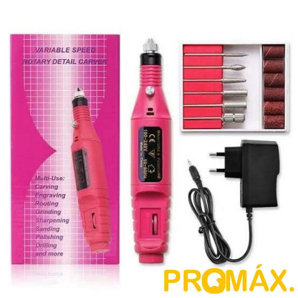 Lixadeira Unha Lixa Elétrica Profissional Bloco Motor Bivolt