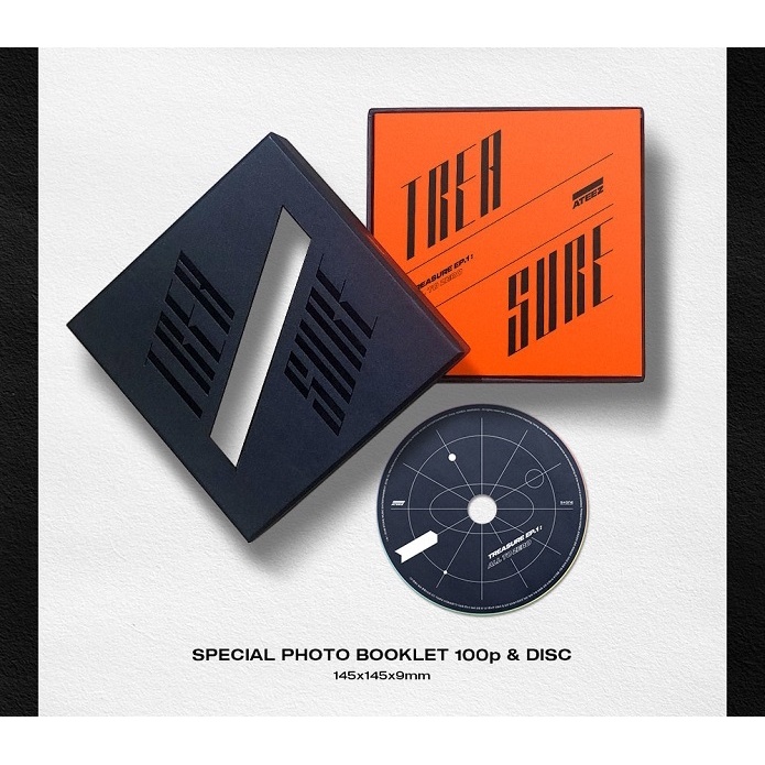 Álbum ATEEZ-TREASURE EP . 1 Tudo Para Zero | Shopee Brasil