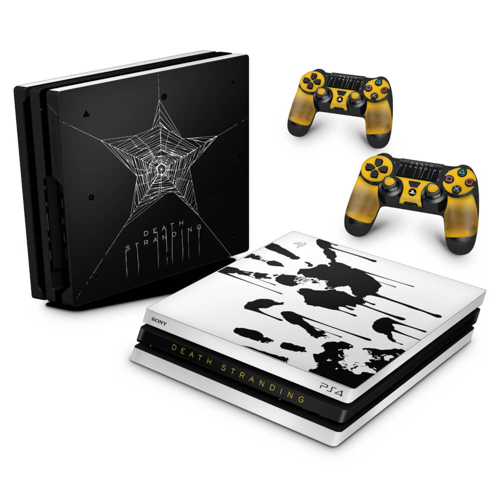 Skin PS4 Pro Adesivo Death Stranding Bundle