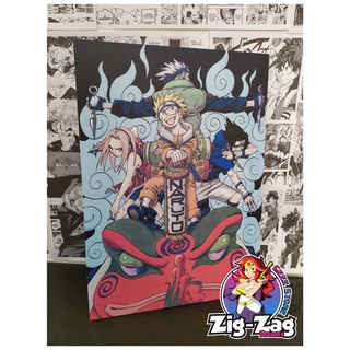 Placa Decorativa - Time 7 - Team 7 - Naruto Uzumaki - Sasuke Uchiha - Sakura  Haruno - Kakashi Hatake - Decoração