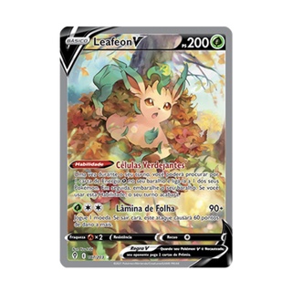 Carta Pokémon Leafeon Vmax Céus Em Evolução