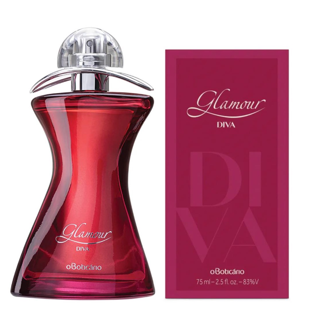 Perfume Da Boticário Glamour Diva