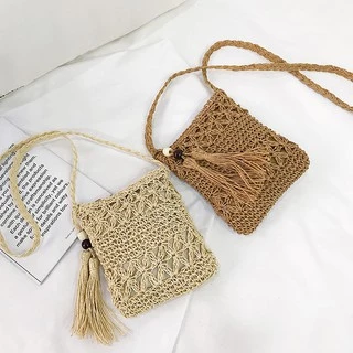 Sacos De Malha Labonia-Sedge Padrão De Tricotar