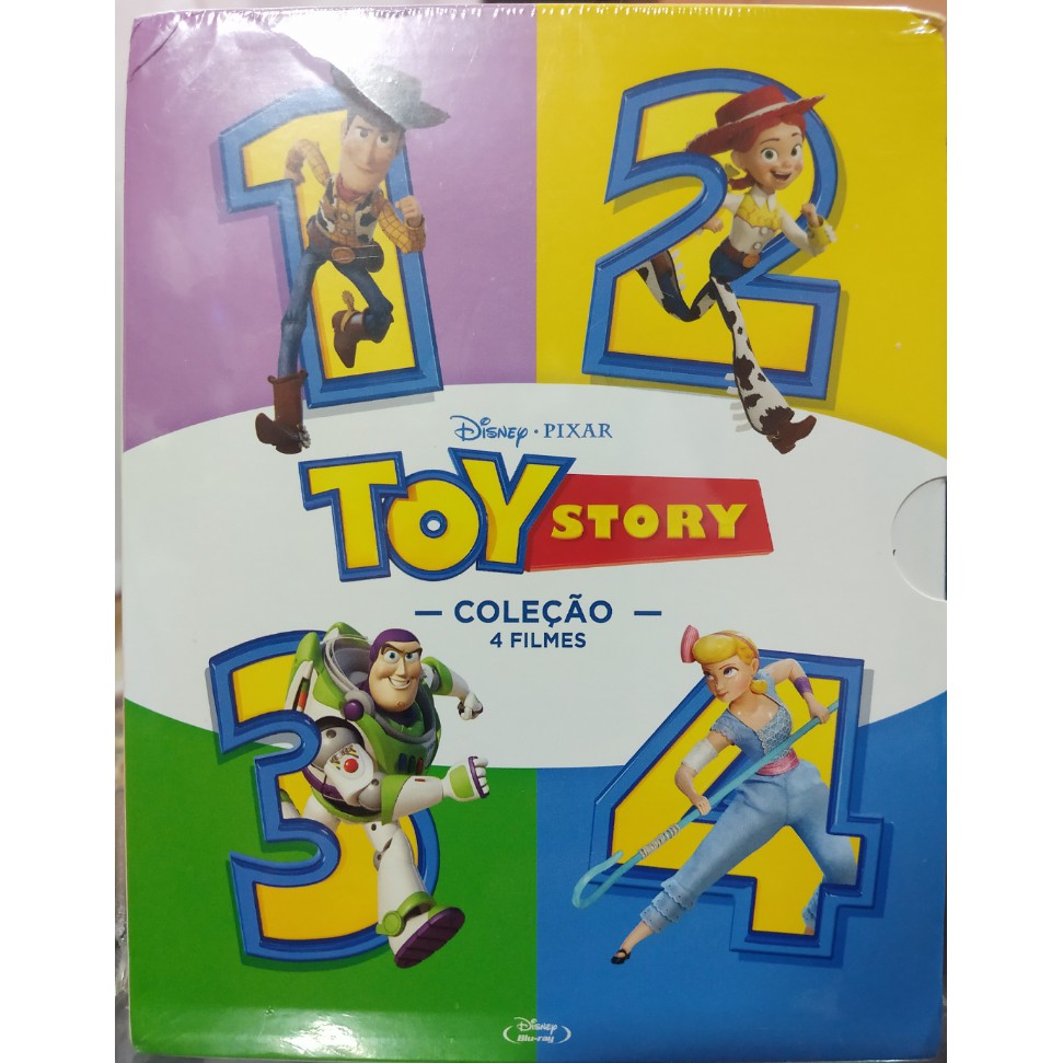 Toy Story 4 coleção de filmes Blu Ray