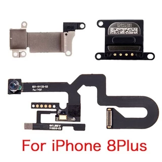 Câmera Frontal Para iPhone 7 7P 8 Plus Sensor De Luz De Proximidade Cabo De Fita Flexível + Suporte De Metal Fone De Ouvido + Parafusos