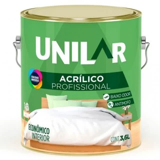 Tinta Latex 3,6 litros acrilica branco profissioal para paredes internas