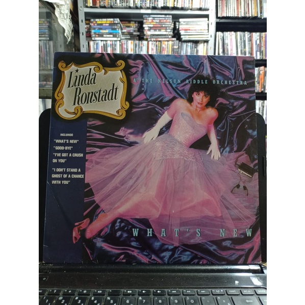 LP Linda Ronstadt & The Nelson Riddle Orchestra What's New | Shopee Brasil