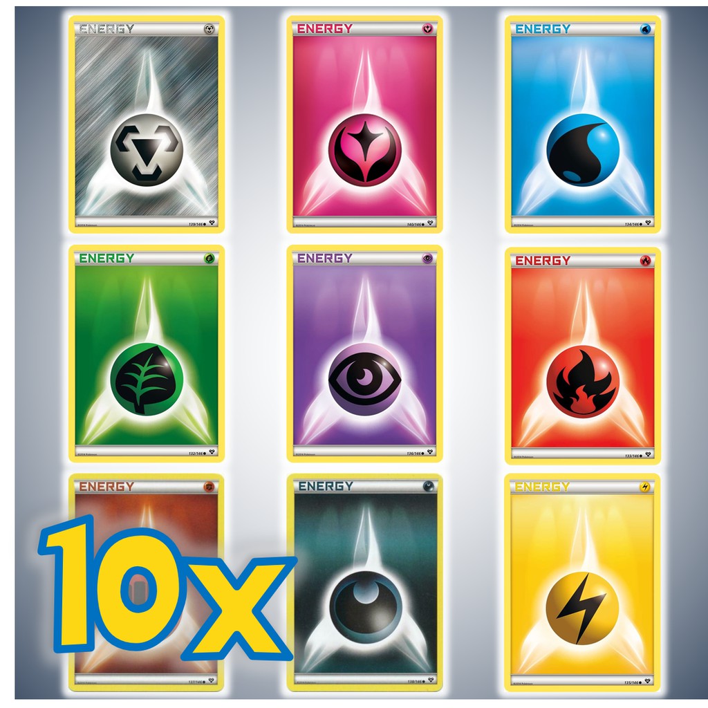 pokemon energia 100 Values - MAVIN