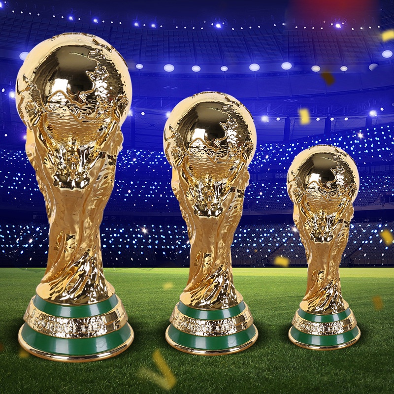Troféu de campeão da Copa do Mundo do Catar de 2022 Modelo Futebol Hercules Cup Fãs Coleção ​​Lembrança