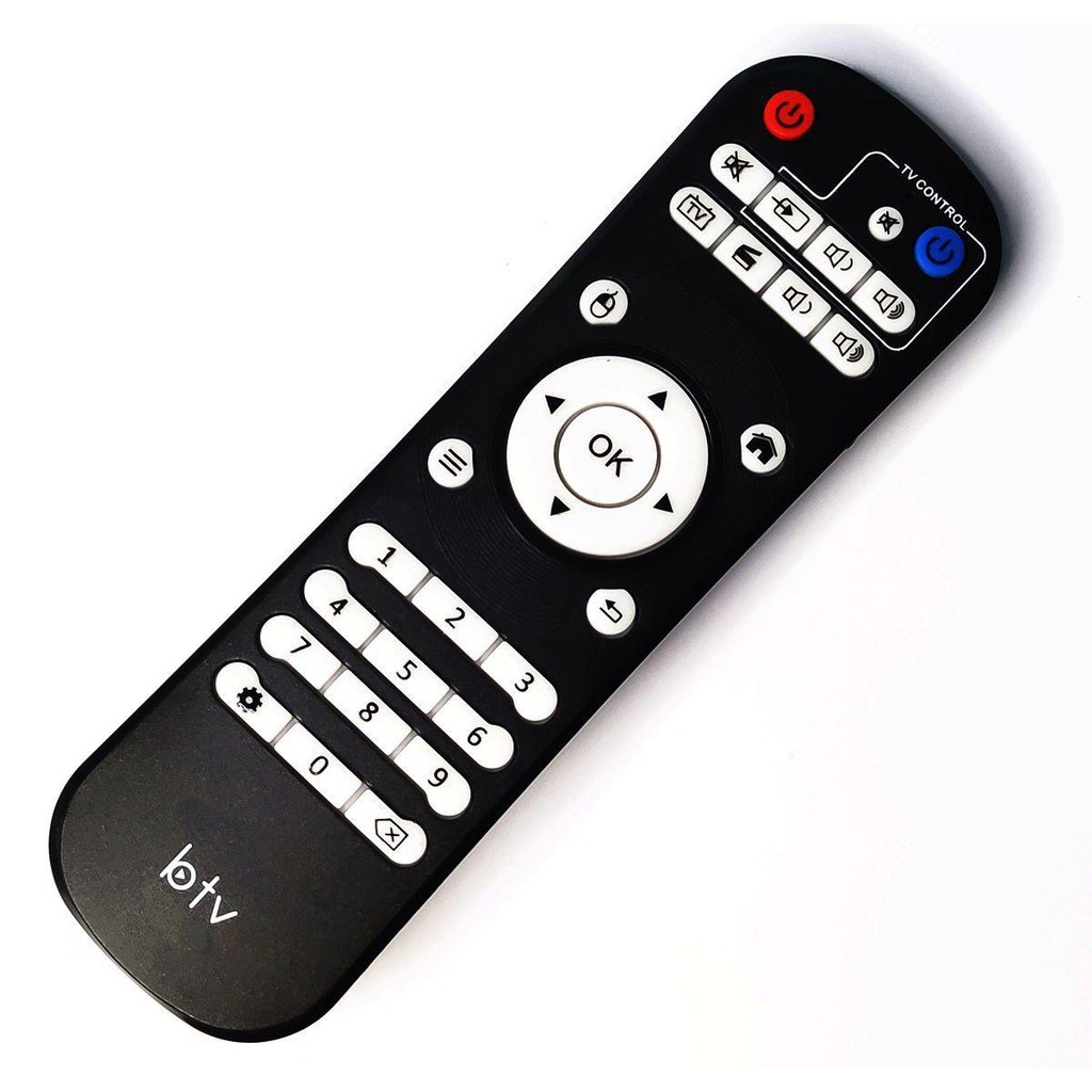 Controle Remoto para Receptor BTV 8 / BTV 9 / BTV BX Novo | Shopee Brasil