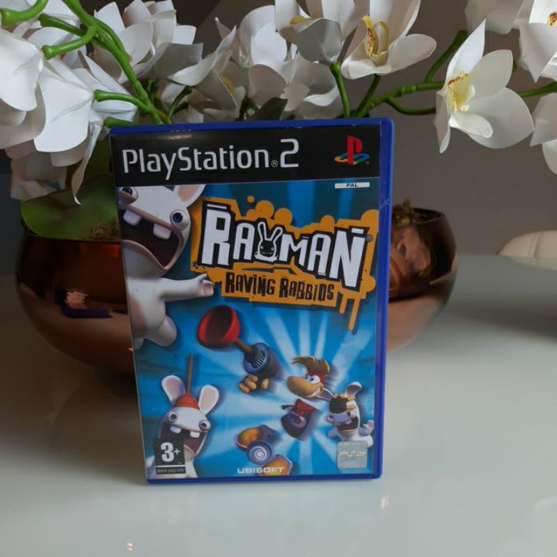 Jogo Ps2 Rayman Raving Rabbids