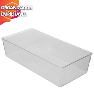 Organizador Acrílico para Gaveta com Divisórias - Homestok Oficial