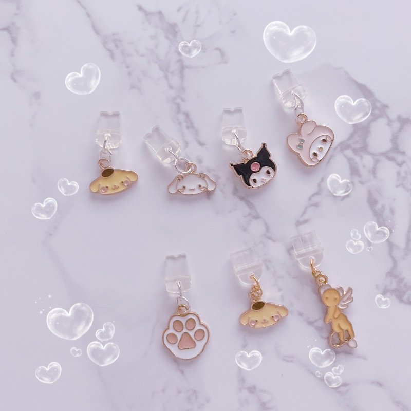 Protetor da entrada de carregamento / anti poeira / apple / kindle / switch / android - Modelos Variados