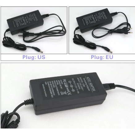 Fonte Alimentaçao Ac-dc Adaptor 12v 5a Leds E Ring Light JORGE