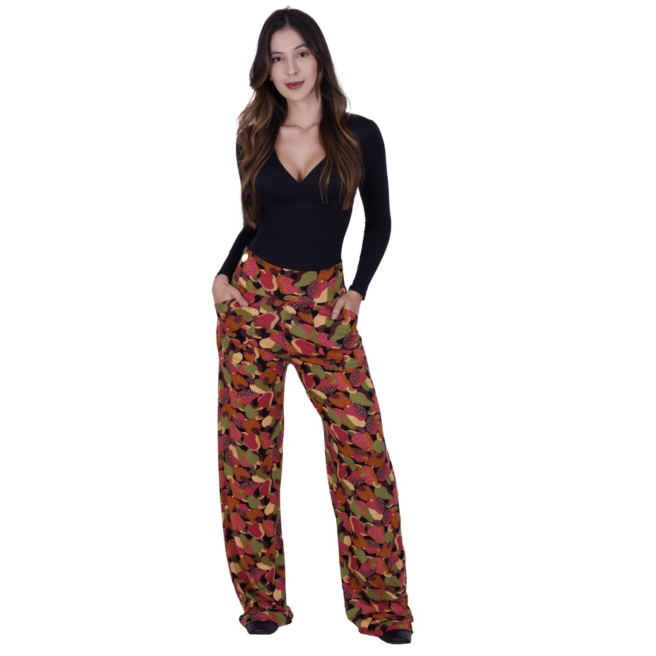 Calça viscolycra estampada cheap