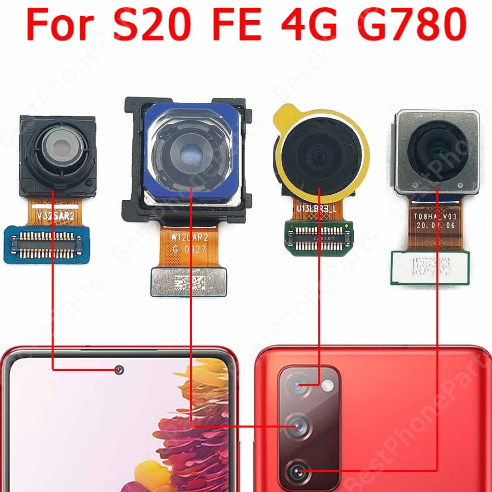 Original Front Back Camera For Samsung Galaxy S20 FE 4G Lite G780 Rear ...