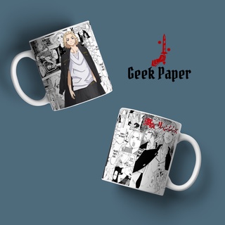 Caneca Tokyo Revengers Personagens Anime Mangá Mod2 325 Ml