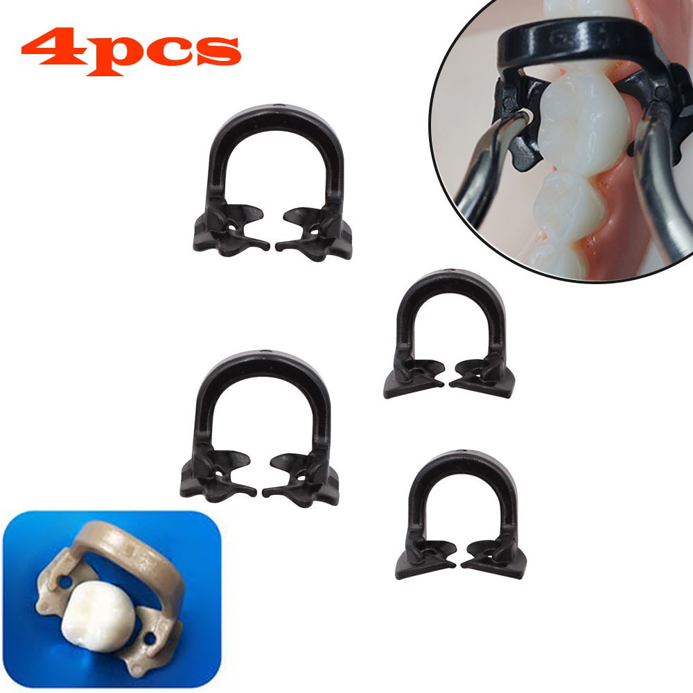 Resin Dental Rubber Dam Holder Dental Dam Clamp Clip Whitening Oral