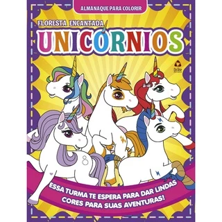 Unicórnios - Almanaque para Colorir