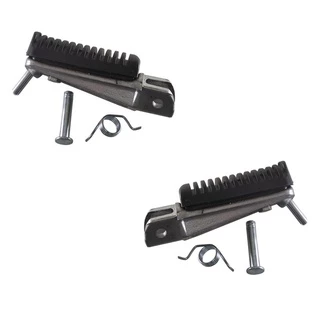 PAR DE PEDALEIRA DIANTEIRA YAMAHA FAZER 250 / MT03 / Mt07 / MT09 / XJ6 600