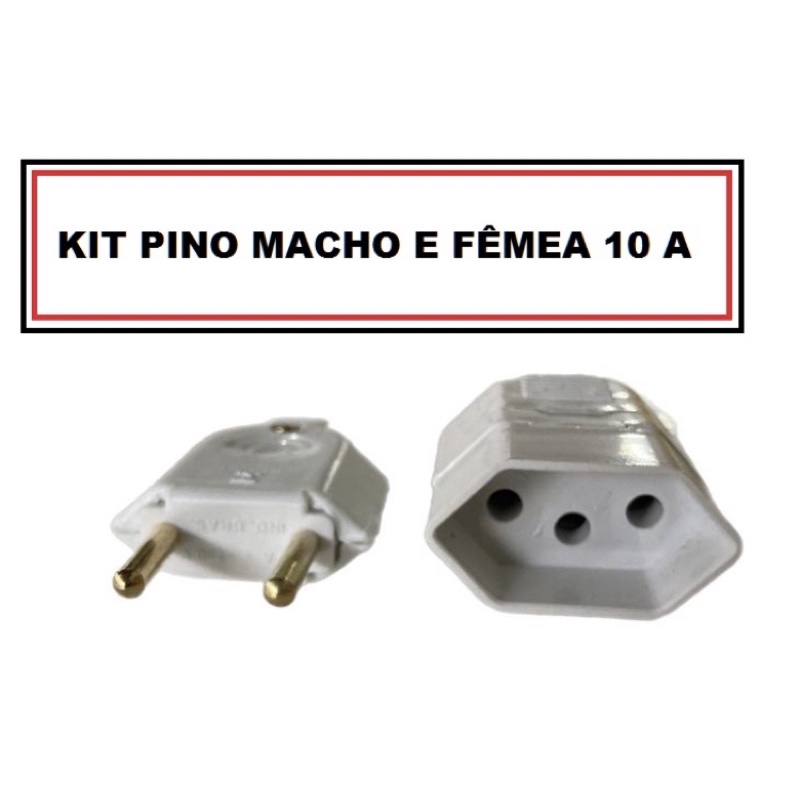 Kit Pino Macho E Fêmea 10 A | Shopee Brasil