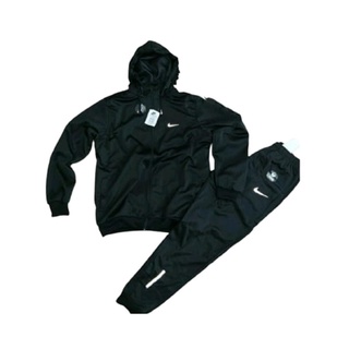 Kit Conjunto Jaqueta Corta Vento + Calça Jogger Refletivo Simples Tradicional Promoção