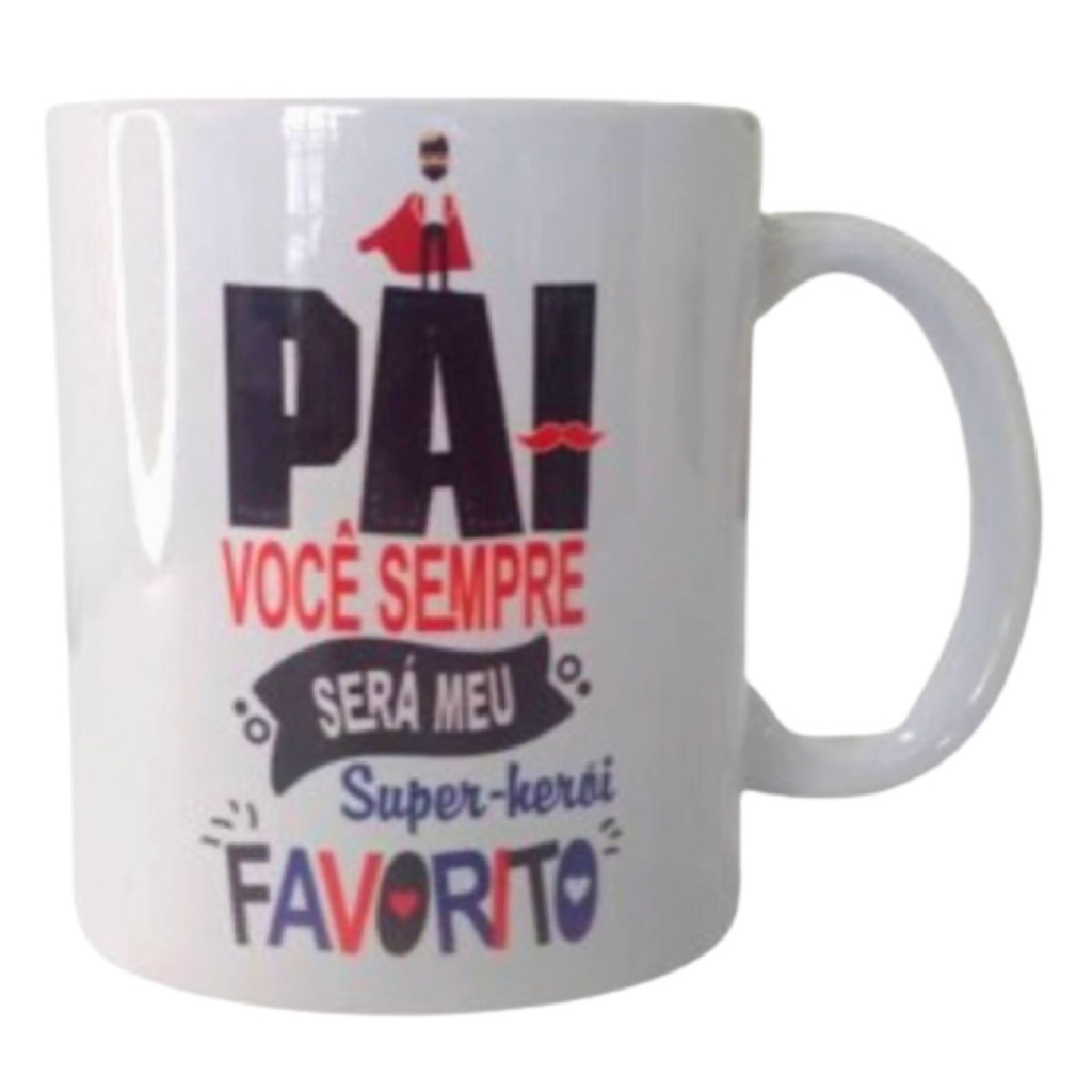 Caneca Personalizada Dias Dos Pais Caneca Super Pai Shopee Brasil