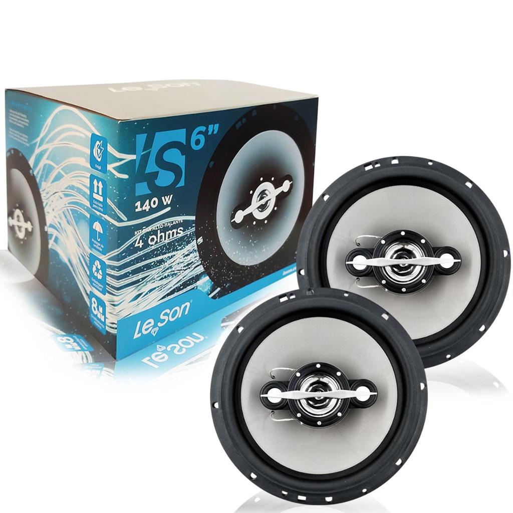 Par De Auto Falantes Prime 6 Polegadas 140w Rms Carro Som | Shopee Brasil