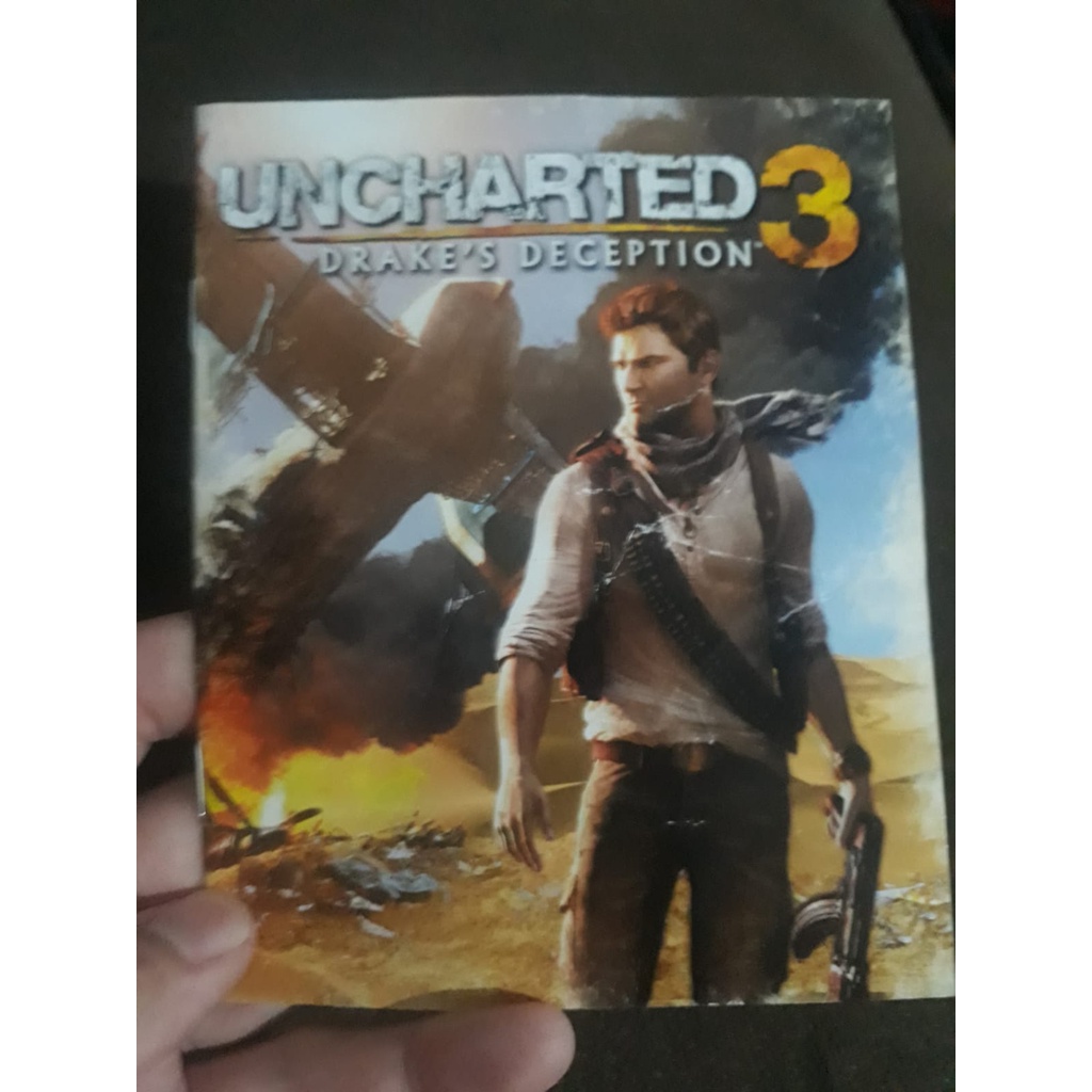 Manual do Jogo Uncharted 3 - Drake's Deception - PS3