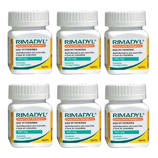 Combo 6 Rimadyl 100mg 84 Comprimidos Carprofeno Inflamatório