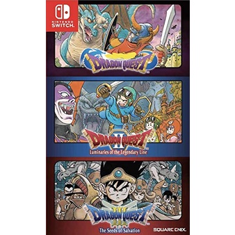 Dragon Quest I II & III Nintendo Switch Midia Física