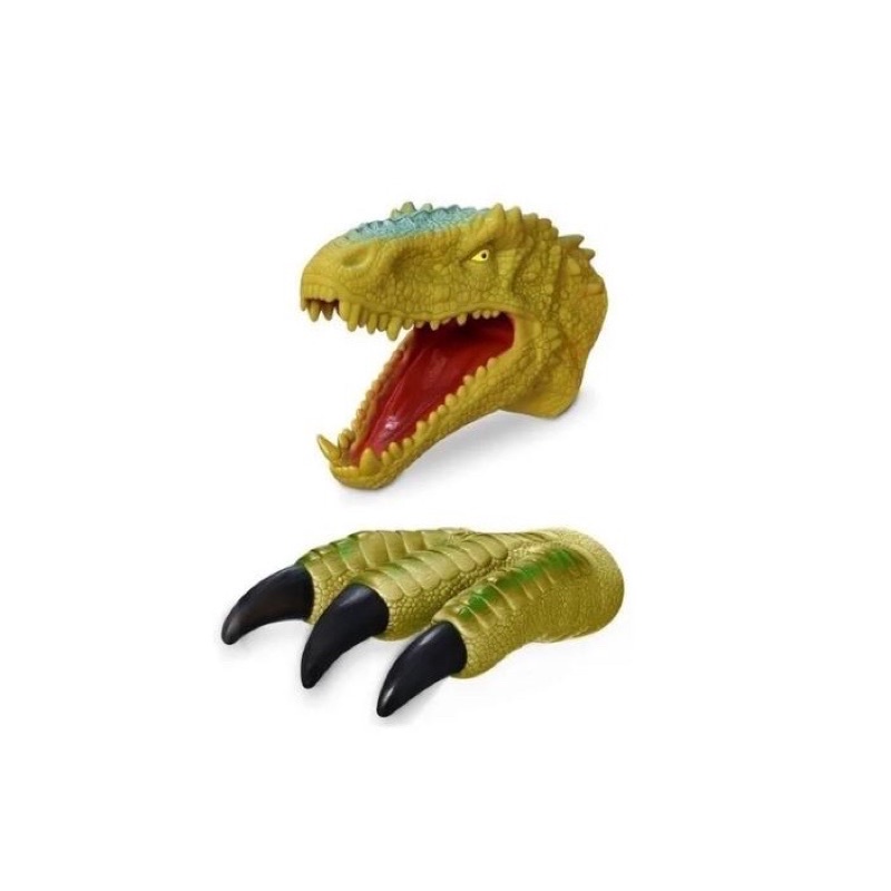 Em promoção! 30cm De Dinossauro Fantoche De Mão Muppet Bicho De