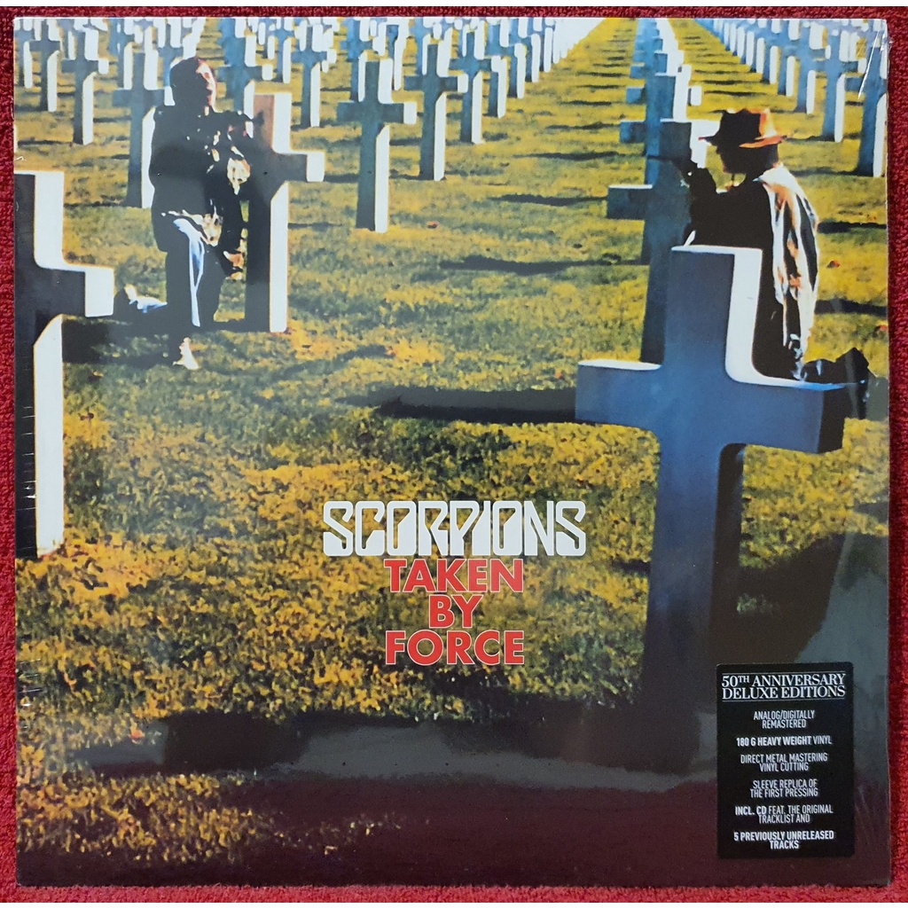 LP - Vinil + CD - Scorpions - Taken By Force - 50th Anniversary Deluxe ...