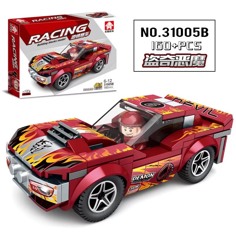 Blocos De Montar Carro Esportivo 134 Peças Lego - Papellotti