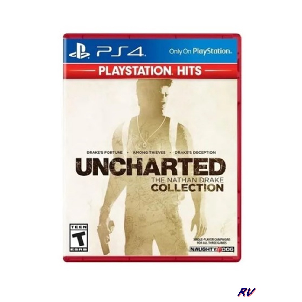 Uncharted Collection Ps4 Mídia Física Lacrado