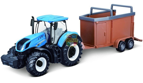 Trator de Brincar BRUDER New Holland T7.315 com pá (Idade Mínima: 3 -  Transportes)