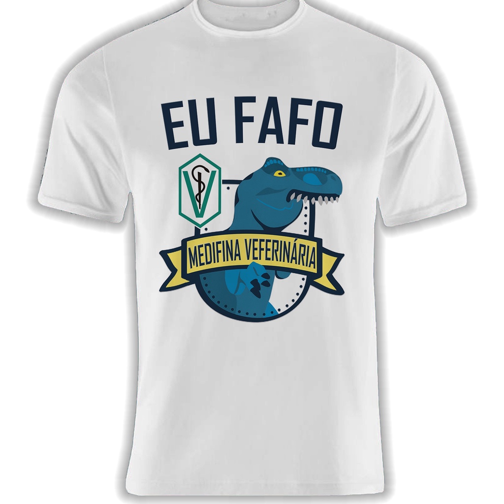 Camiseta Medicina Veterinária Dinofauro