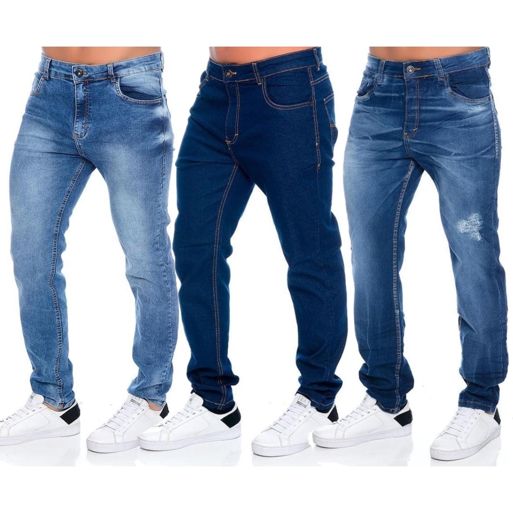 Calças jeans store masculinas no atacado