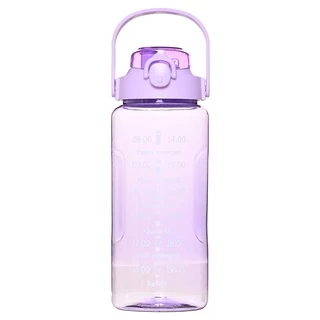 Garrafa De Água Em Grande Capacidade De 2000ML Resistente Ao Choque A Quedas----Dê adesivos aleatórios