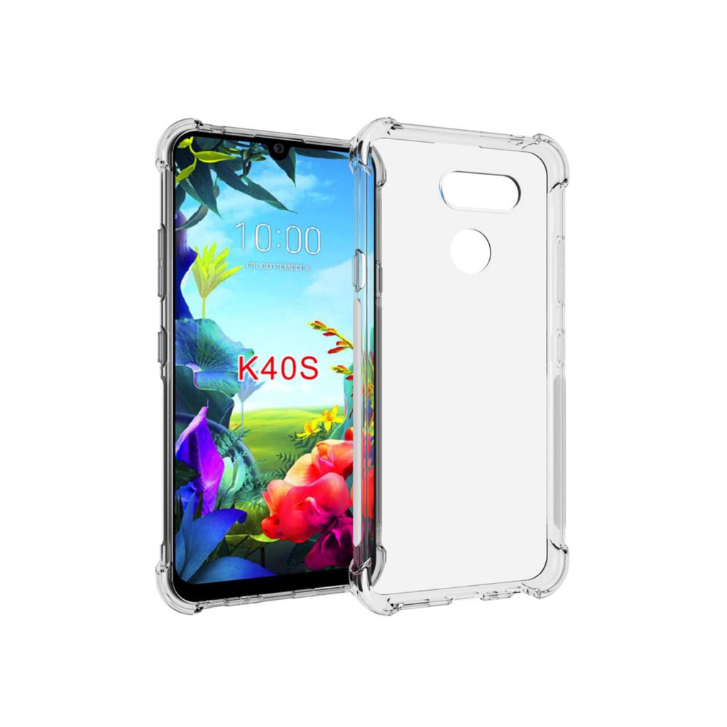 Sunrive Cover Per LG K40, Custodia Case in molle Trasparente silicone Morbida Flessibile Antigraffio protettiva back custodie(tpu Panda 1