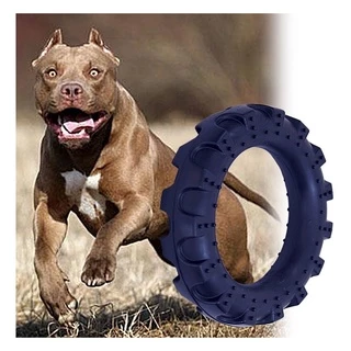 Brinquedo Para Cachorros Pneu Macico mordedor Para caes Grande 20cm
