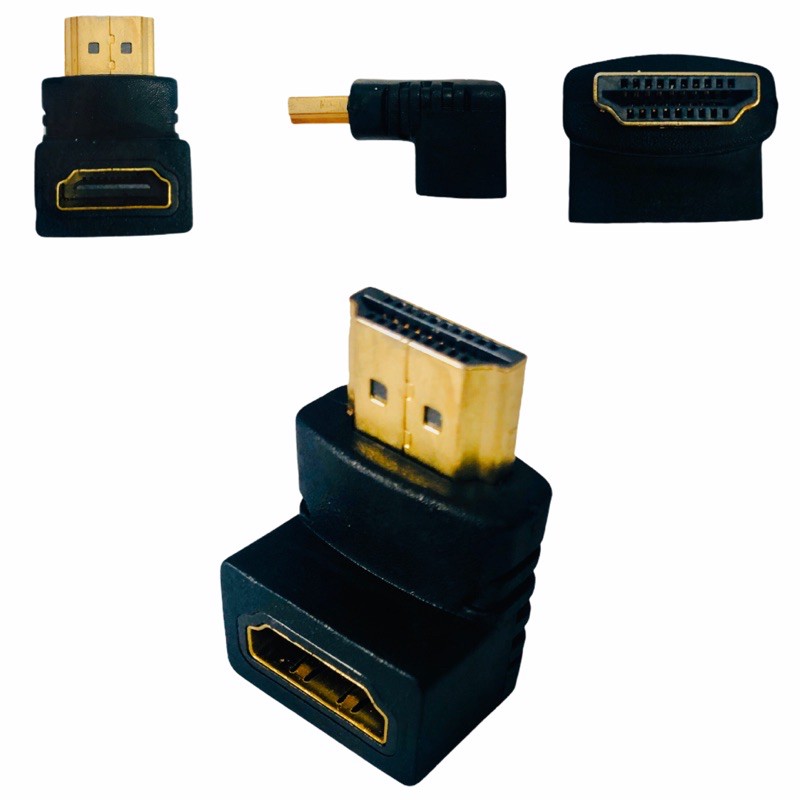 Adaptador Hdmi Curva Em L 90 Graus Macho X Femea