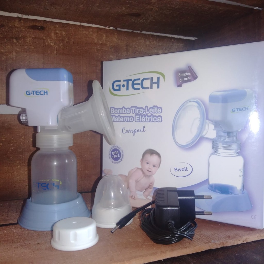 Bomba tira-leite materno elétrica G-Tech
