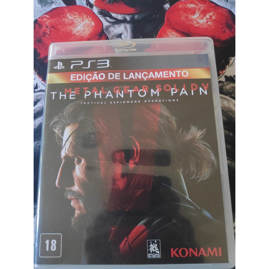 Jogo Metal Gear Solid V The Phantom Pain - Ps3 Mídia Física Usado